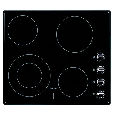 AEG HK614010BB Ceramic Hob, Black